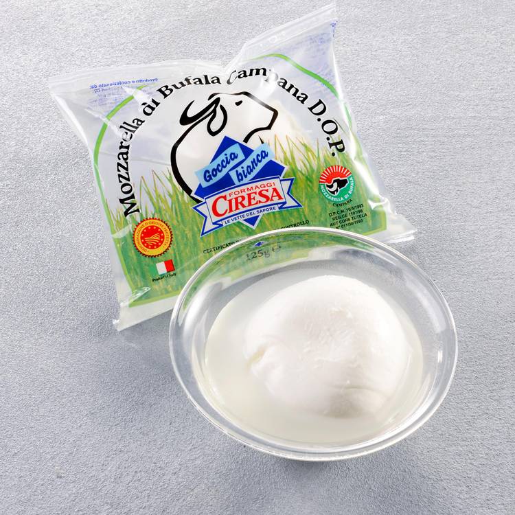 La Mozzarella di bufala campana DOP 125g "Ciresa"