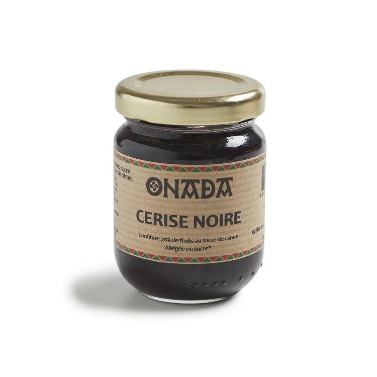 La Confiture de cerise noire 70% de fruits Onada - 2