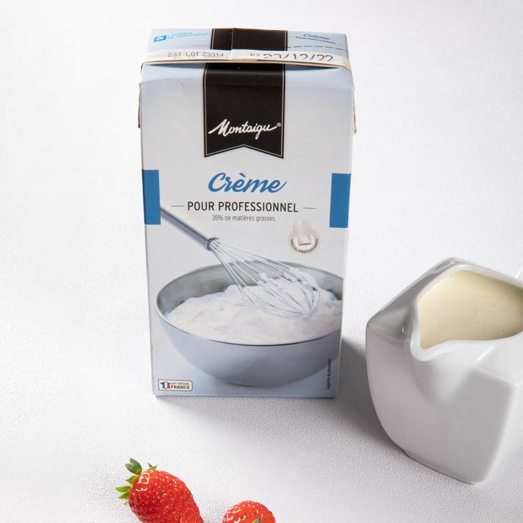 Crème stérilisée UHT 35% MG Montaigu 1L - 1
