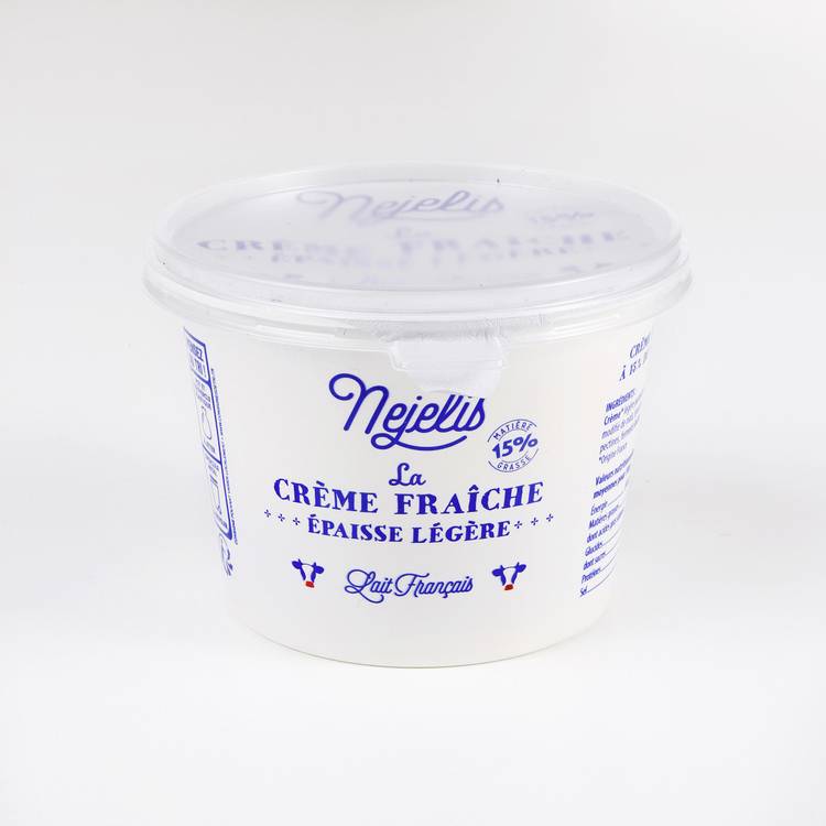 La Crème fraîche épaisse légère 15% 50cl "Nejelis" - 2