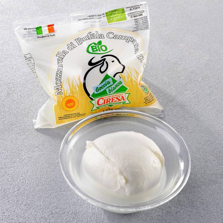 La Mozzarella di bufala DOP BIO 125g "Ciresa"