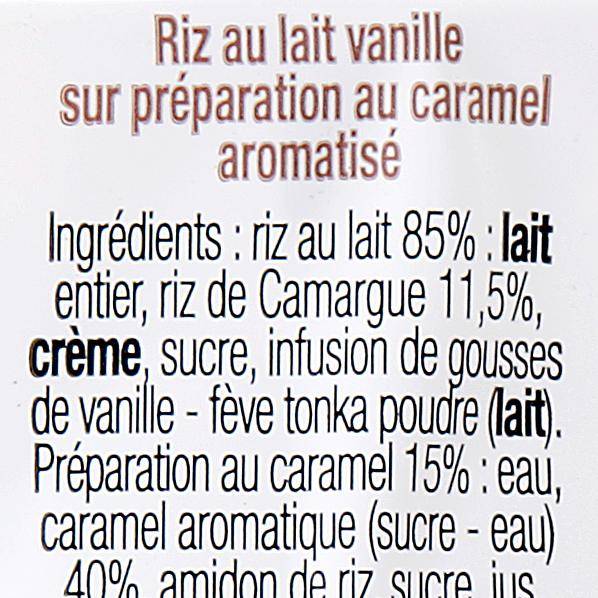 Le Riz au lait sur lit au caramel 160gr - 2