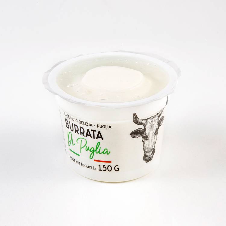 La Burrata au lait de vache 150g"La Puglia" - 2
