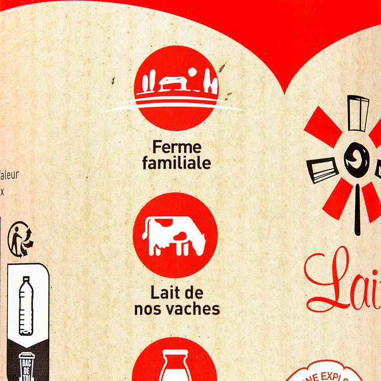 Le Lait frais entier fermier "La Ferme des Peupliers" - 2