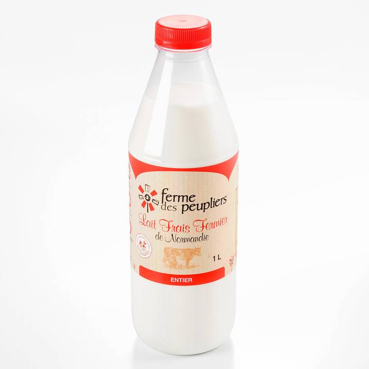 Le Lait frais entier fermier "La Ferme des Peupliers" - 4