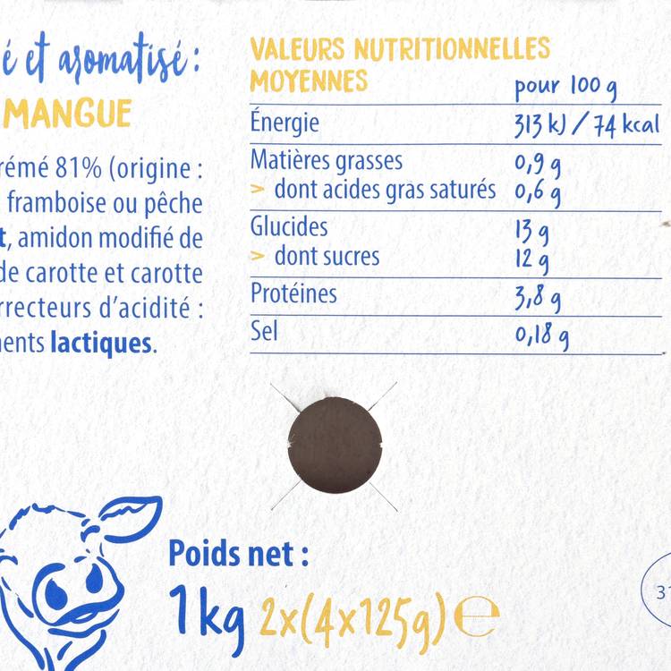 Les Yaourts aux fruits mixés - 3