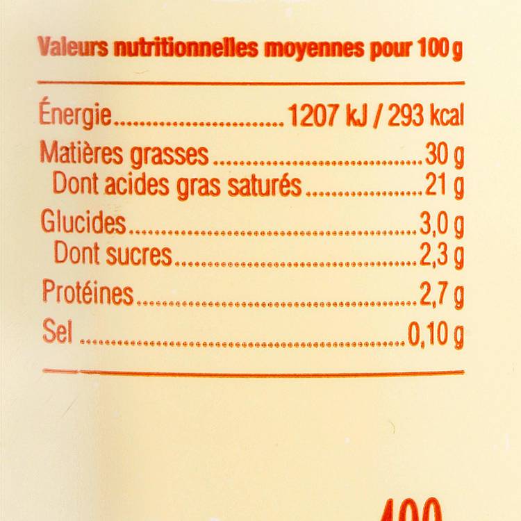 La Crème fraîche épaisse 30% au lait de brebis et vache 400g "La Pâturière" - 3