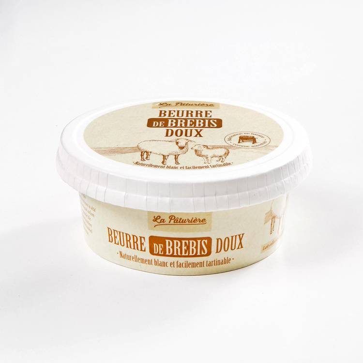 Le Beurre doux de brebis 125g "La Pâturière" - 2
