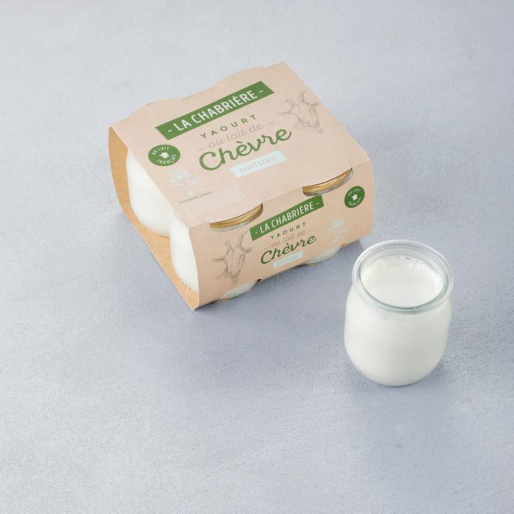 Les Yaourts de chèvre nature