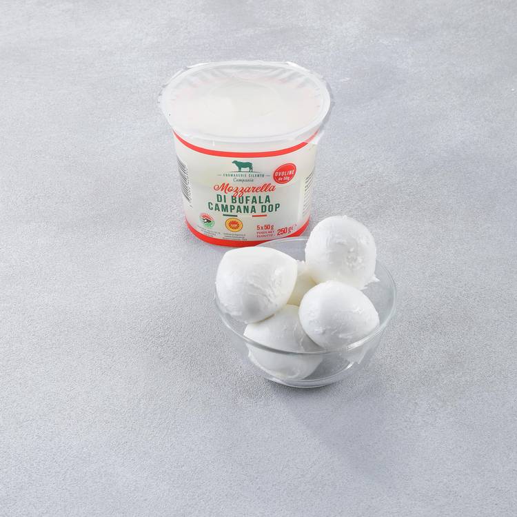 Les Ovolines de mozzarella di bufala campana DOP