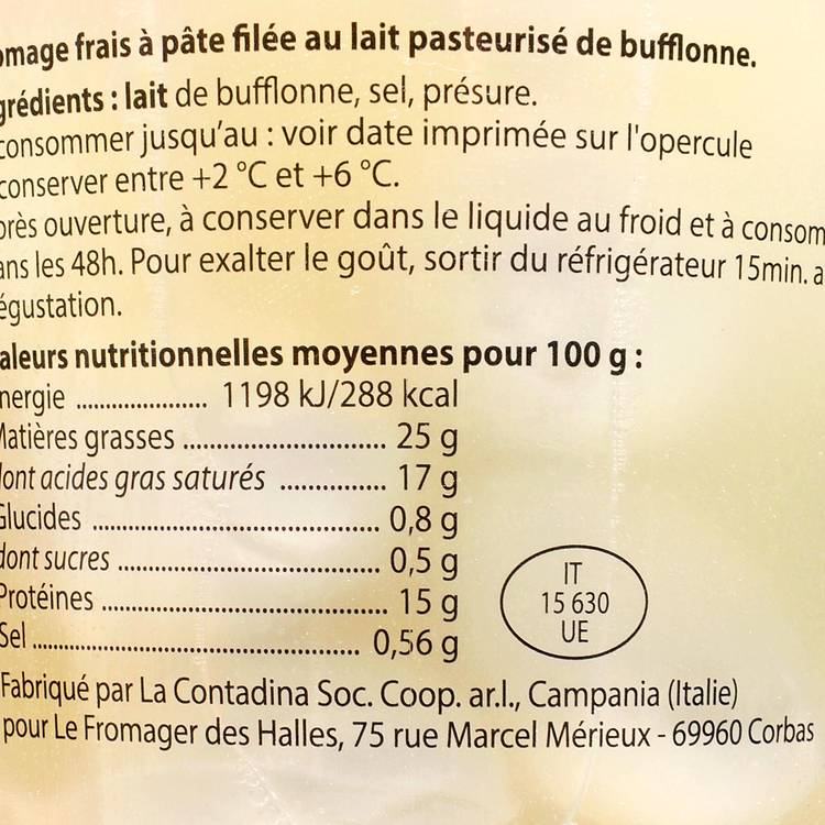 Les Perlines de mozzarella di bufala Campana DOP - 3