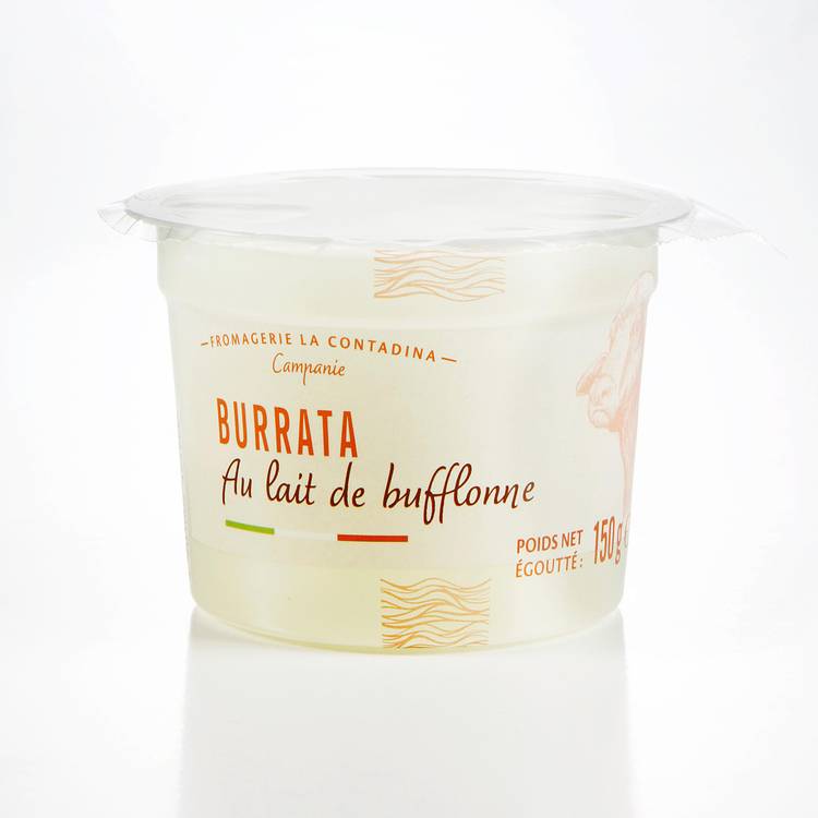 La Burrata au lait de bufflonne 150g "La Bella Contadina" - 2