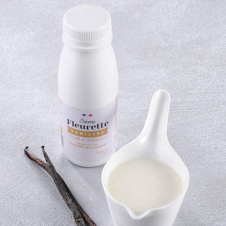 La Crème fleurette vanillée 25cl - 1