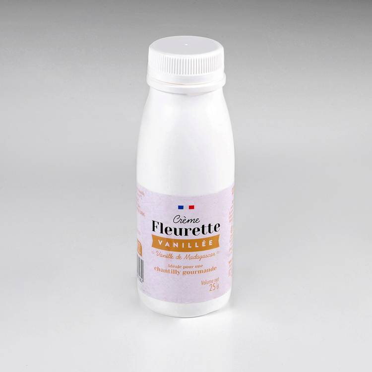 La Crème fleurette vanillée 25cl - 2