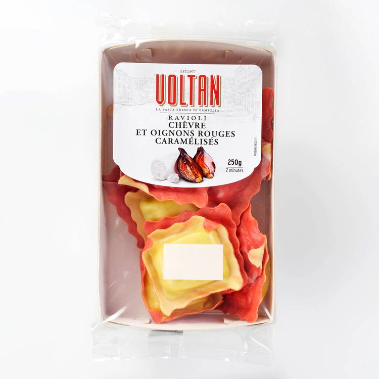 Les Ravioli au chèvre et oignon rouge caramélisé - 2