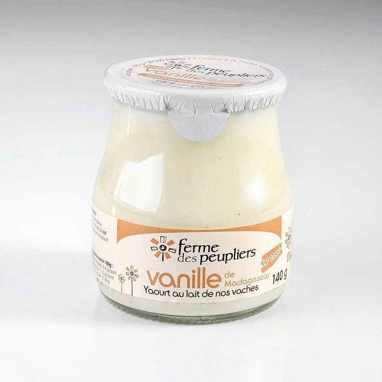 Le Yaourt brassé vanille  "La Ferme des Peupliers" - 2