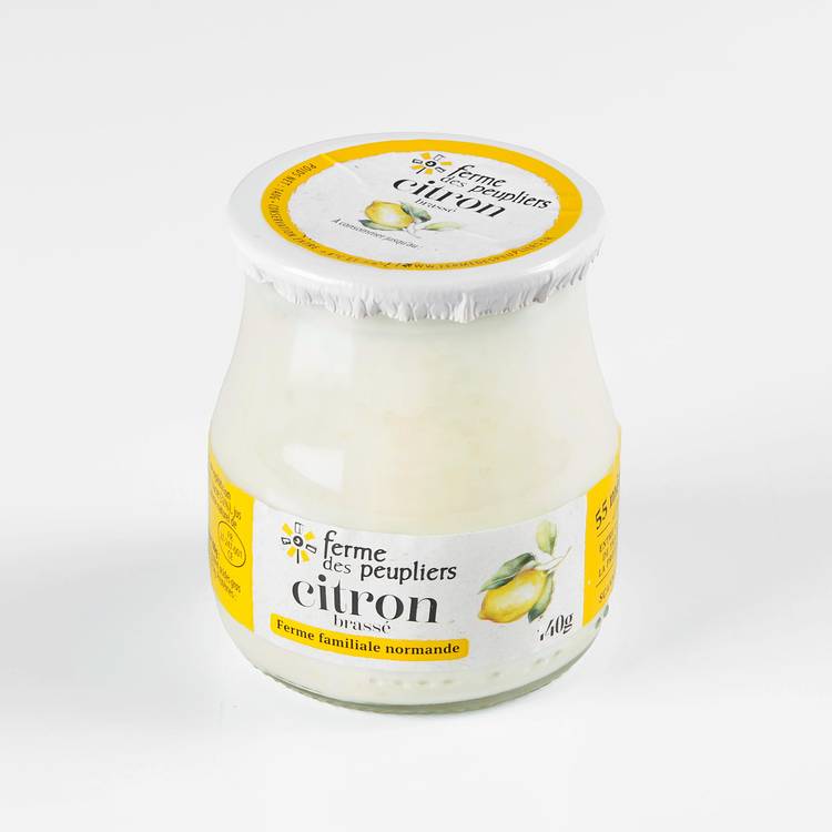 Le Yaourt brassé citron "La Ferme des Peupliers" - 3