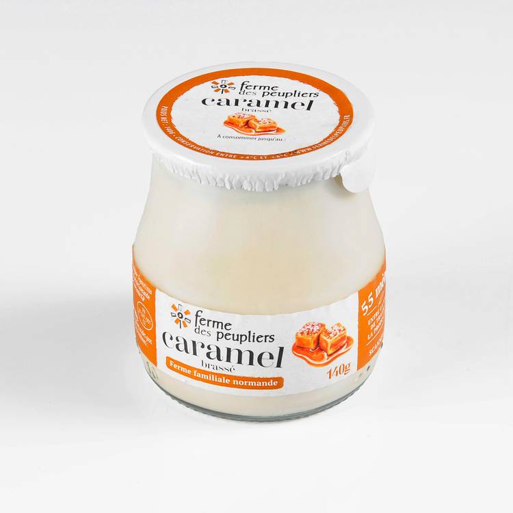 Le Yaourt brassé caramel "La Ferme des Peupliers" - 4