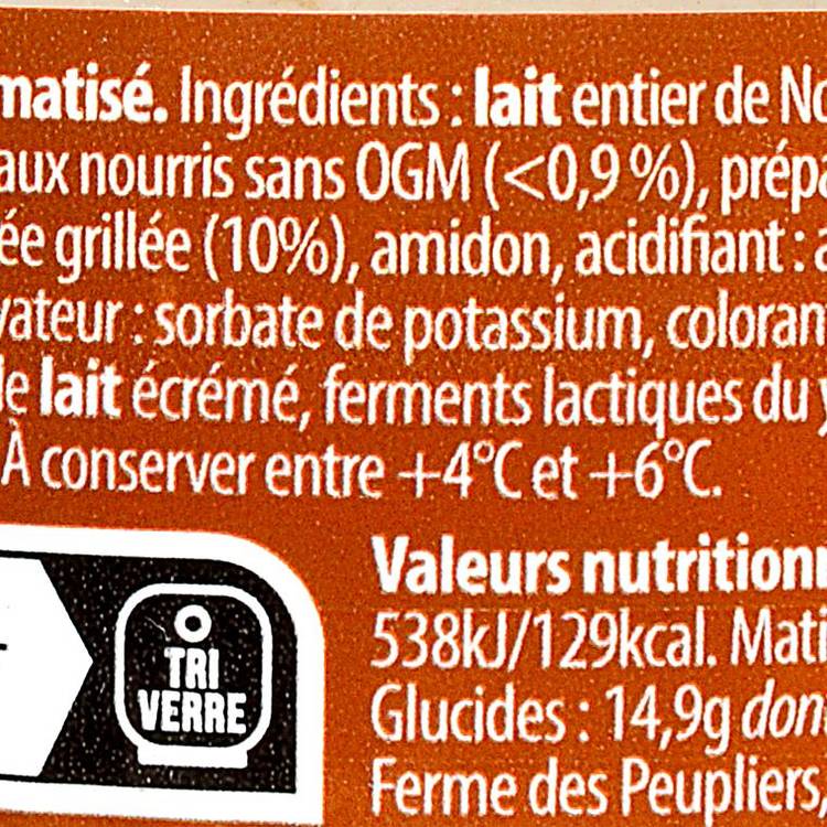 Le Yaourt brassé noisette "La Ferme des Peupliers" - 3