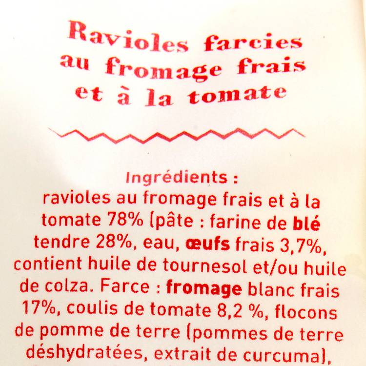 Les Ravioles à poêler tomate et fromage frais - 3