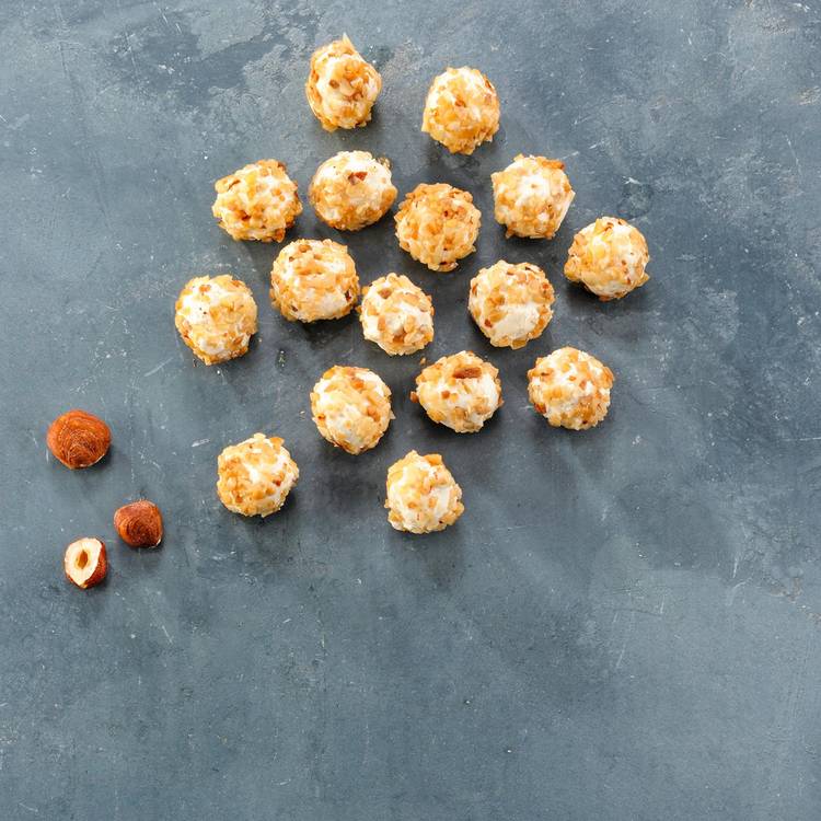 Les Billes de chèvre cœur de miel et noisette - 2