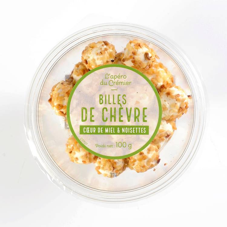 Les Billes de chèvre cœur de miel et noisette - 3