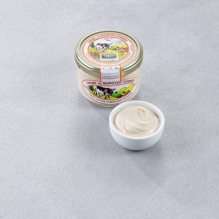 La Crème de Munster fermière à tartiner
