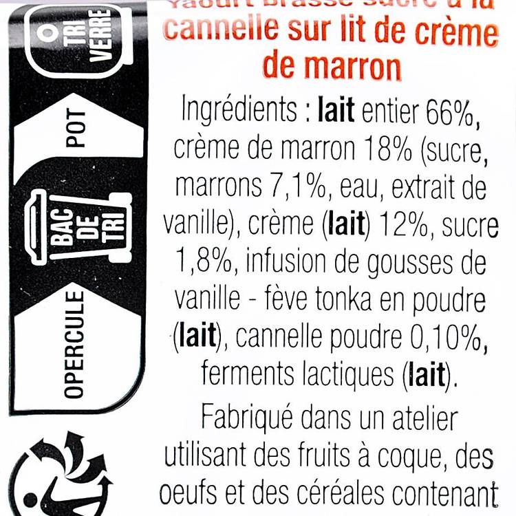 Le Yaourt cannelle marron - 3