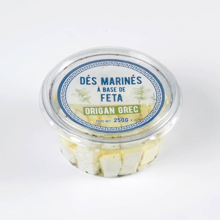 Les Dés marinés à base de feta et origan grec - 2