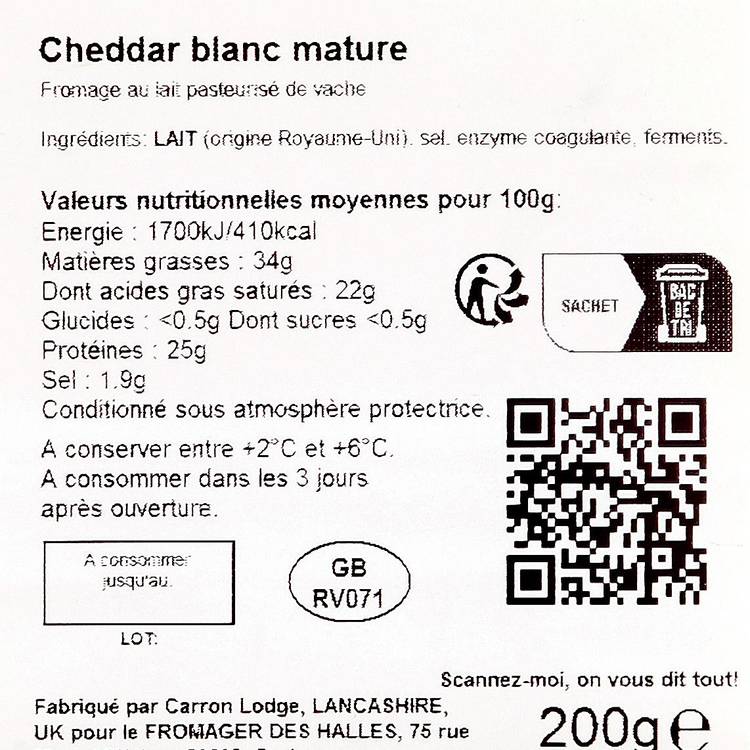 Le Cheddar mature - 2