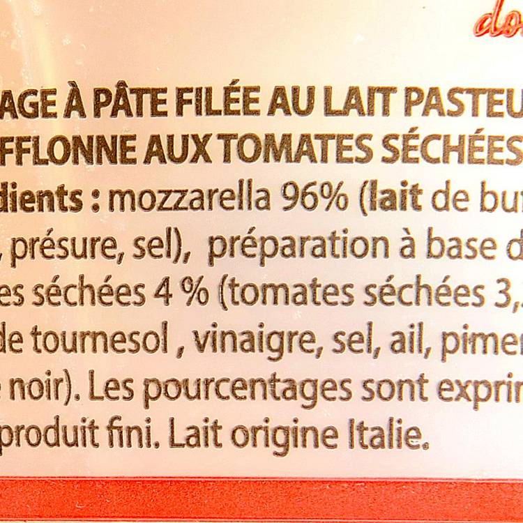 Les Perlines de mozzarella aux tomates sechées - 3
