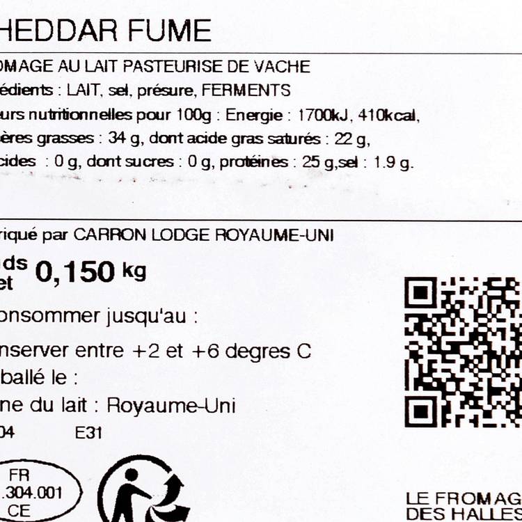 Le Cheddar fumé en tranches - 3