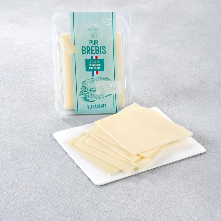 Le Fromage de brebis en tranches