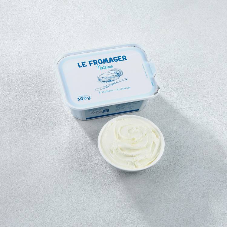 Le Fromage à tartiner nature