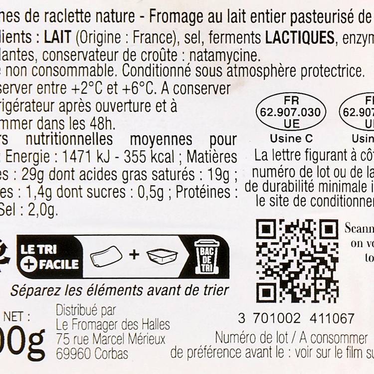 La Raclette nature gourmande - 3