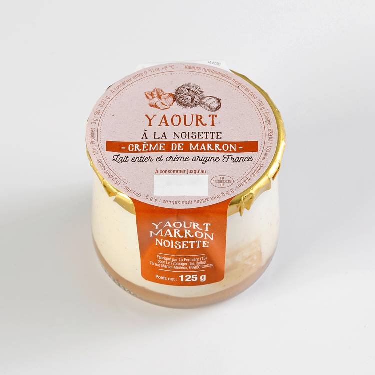 Le Yaourt à la noisette et crème de marron - 4