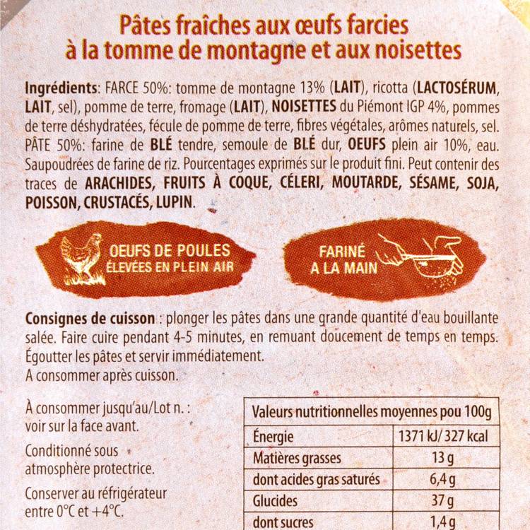 Les Cuoricini tomme de montagne et noisette - 2
