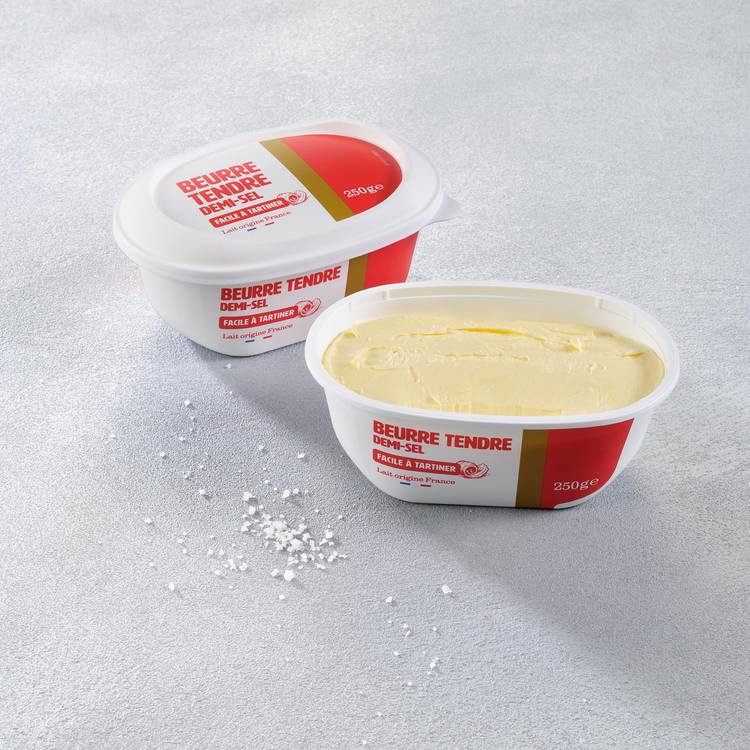 Le Beurre tendre demi-sel