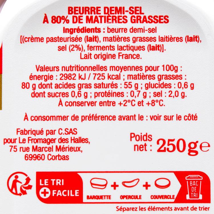 Le Beurre tendre demi-sel - 3