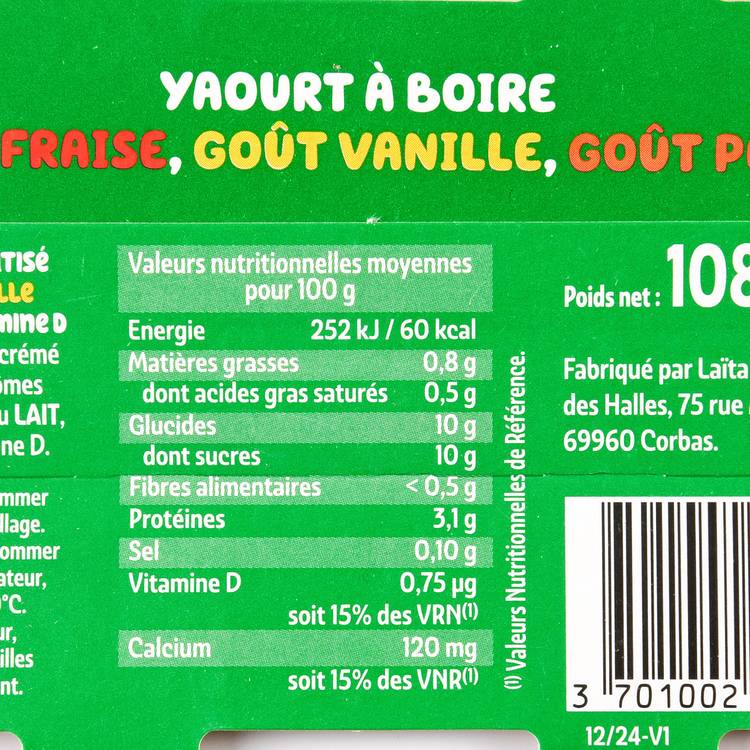 Les Yaourts à boire panachés - 2