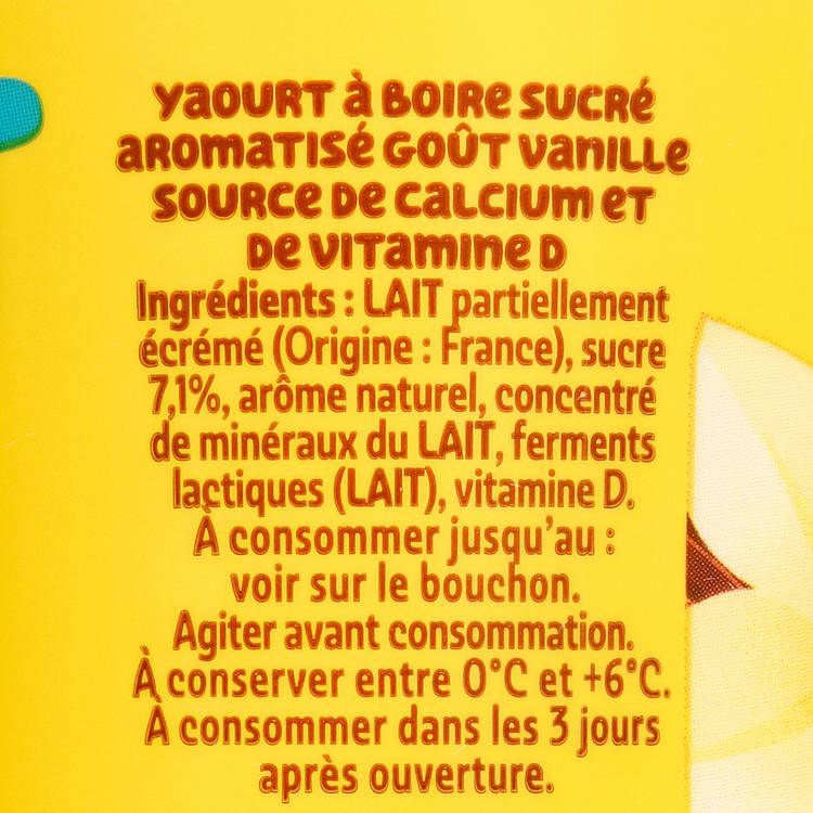 Le Yaourt à boire à la vanille - 3