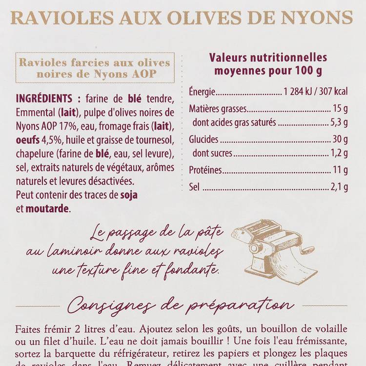 Les Ravioles aux olives de Nyons AOP - 3