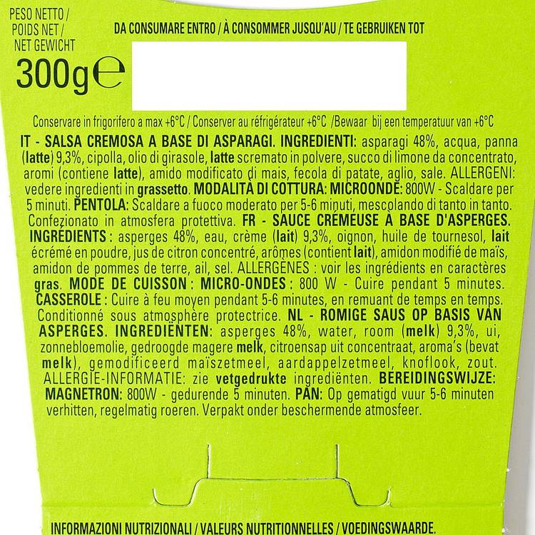 La Sauce fraîche aux asperges - 3