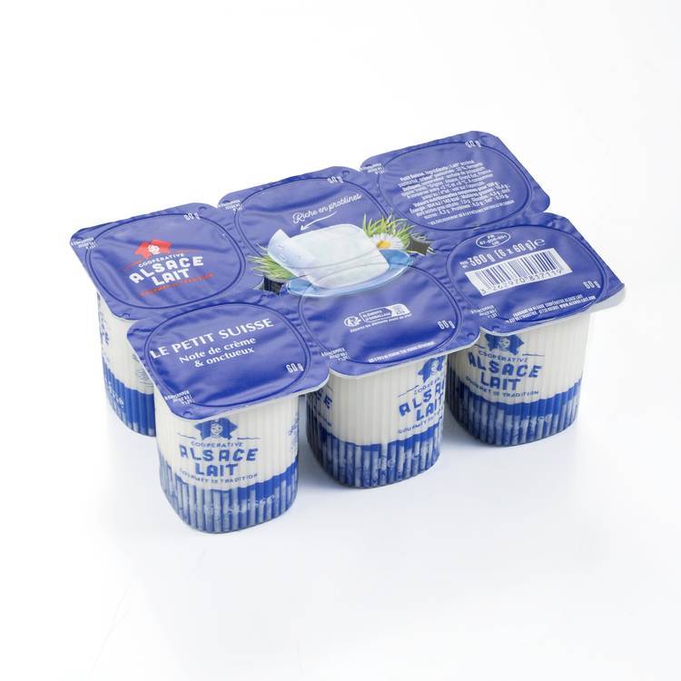 Les Petits suisses nature d'alsace nature au lait - 2
