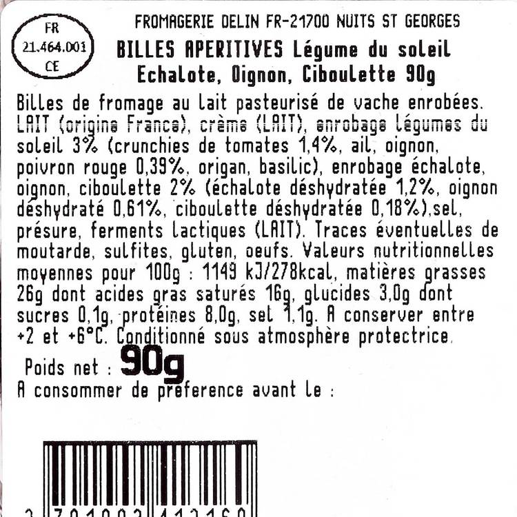 Les Billes de fromage mixtes - 3