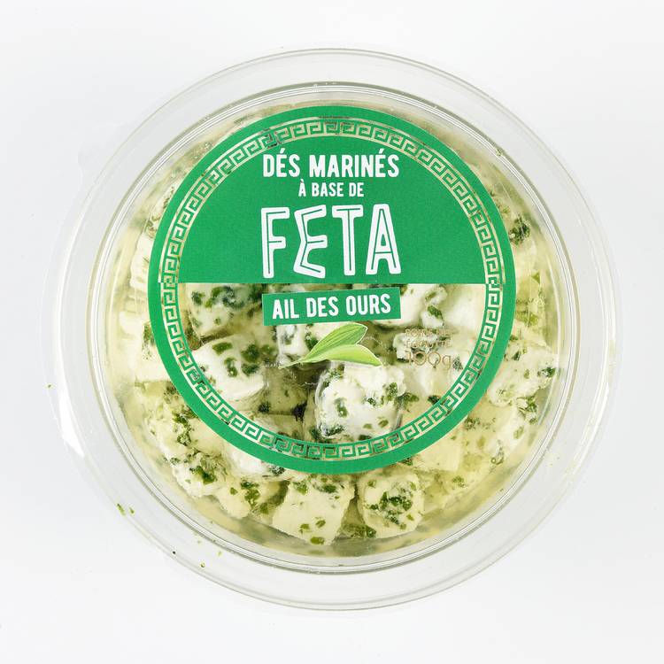 Les Dés de féta marinés à l'ail des ours - 3