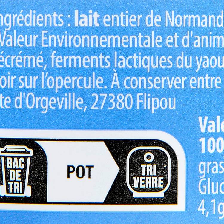 Les Yaourts nature "La Ferme des Peupliers" - 4