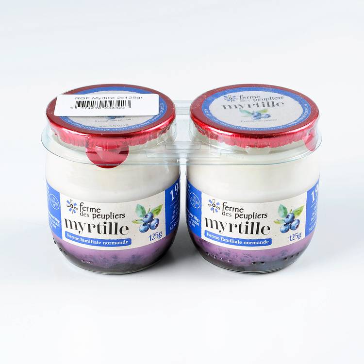 Les Yaourts myrtille "La Ferme des Peupliers" - 3