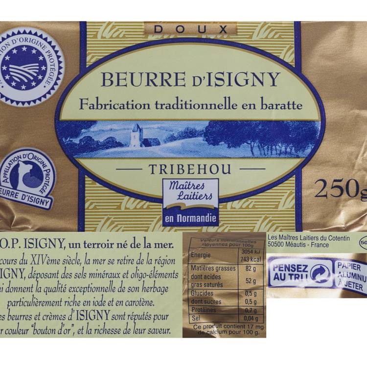 Le Beurre d'Isigny doux AOP 250g - 3