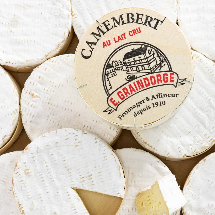 Le Camembert au lait cru 250g